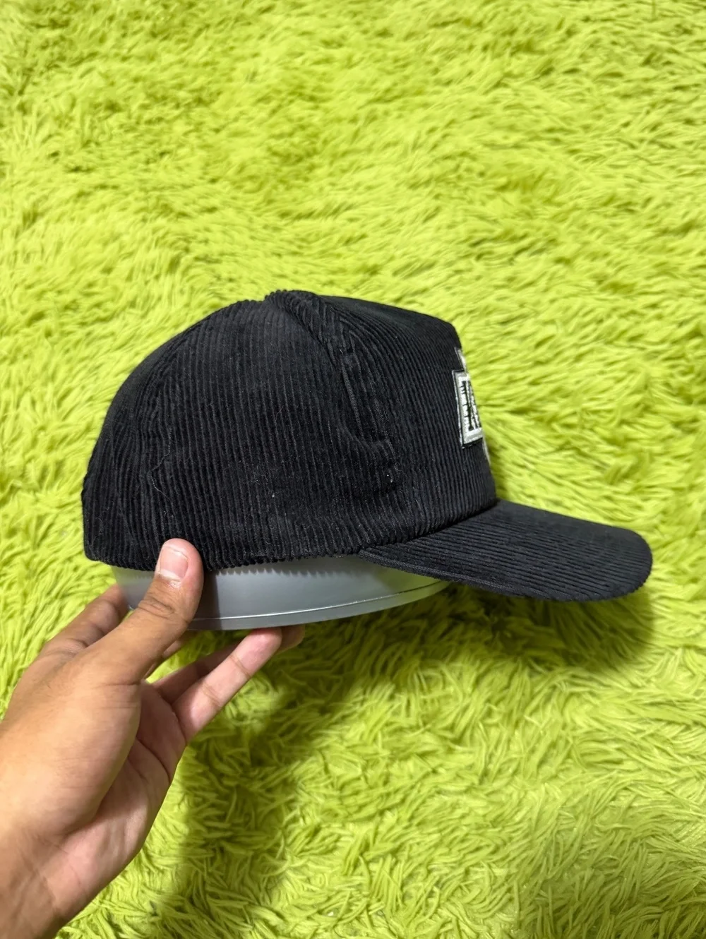Vintage NHL Los Angeles Kings Corduroy Black SnapBack Hat